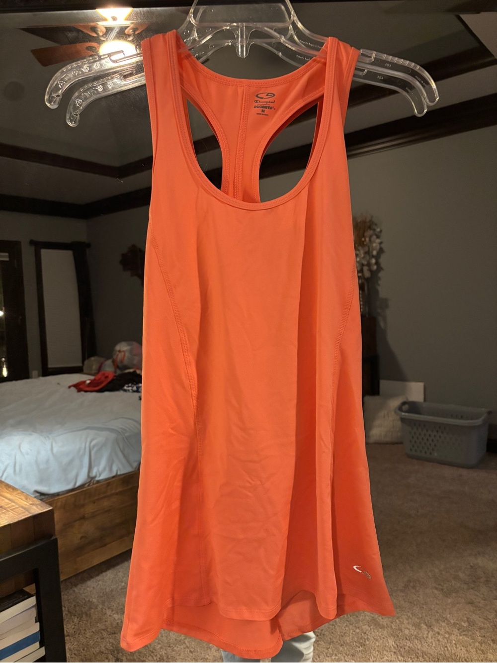 Champion Bright Orange Racerback Performance Tank